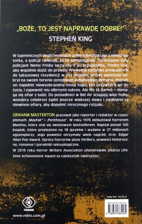 Noc skorpiona - Graham Masterton [KSIĄŻKA]