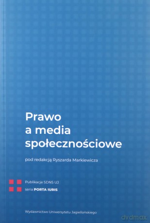 Prawo a media społecznościowe [KSIĄŻKA]