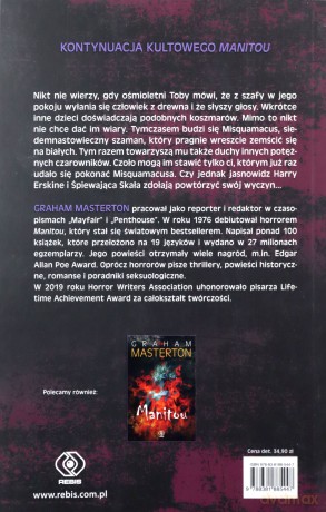Zemsta manitou - Graham Masterton [KSIĄŻKA]