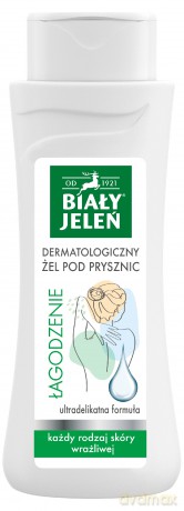 Biały Jeleń Dermatologiczny Żel pod prysznic - Łagodzenie 300 ml