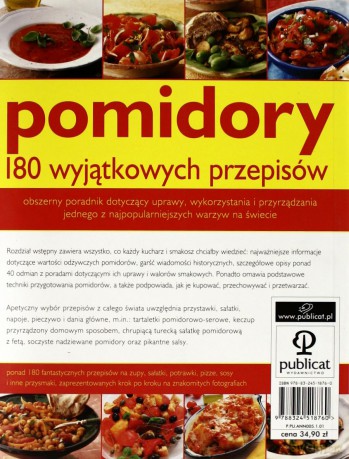 Pomidory 180 Wyjątkowych Przepisów [KSIĄŻKA]
