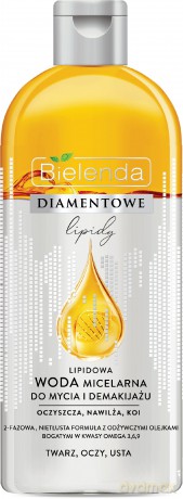 Bielenda Diamentowe Lipidy Lipidowa Woda Micelarna do mycia i demakijażu 425ml