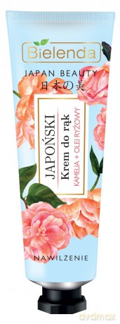 Bielenda Japan Beauty Japoński krem do rąk Kamelia + Olejek ryżowy 50 ml
