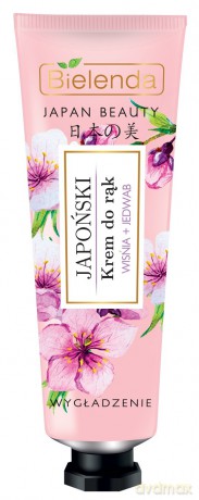 Bielenda Japan Beauty Japoński krem do rąk Wiśnia + Jedwab 50 ml