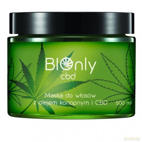BIOnly CBD Maska do włosów z olejkiem konopnym