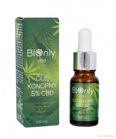 BIOnly CBD Olej konopny 5% 02.2023