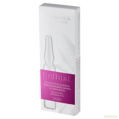 Dermika Esthetic Solutions Retinal Intensywna Kuracja przeciwzmarszczkowa w ampułkach na noc 14ml (7x2ml)