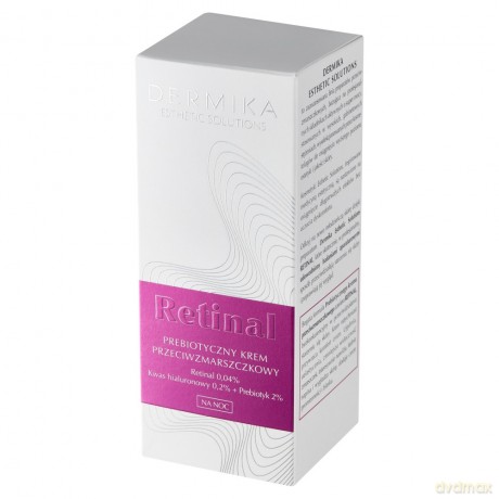 Dermika Esthetic Solutions Retinal Prebiotyczny Krem przeciwzmarszczkowy na noc 50 ml