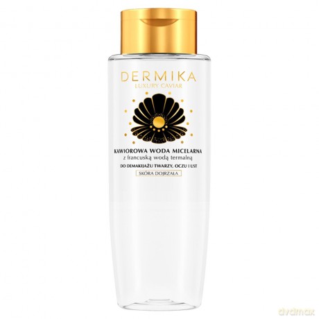 Dermika Luxury Caviar Kawiorowa Woda micelarna z francuską wodą termalną 400 ml