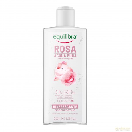 EQUILIBRA RÓŻA Czysta Woda Różana Odśwież. 200 ml.&