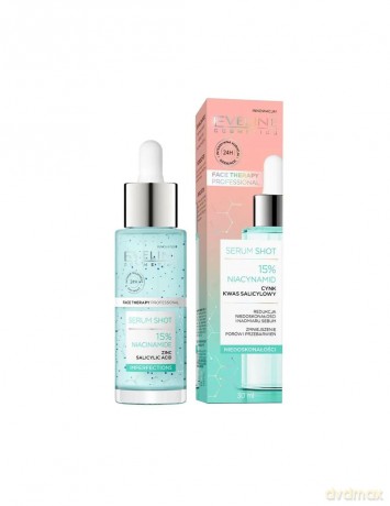 Eveline Face Therapy Professional Serum Shot Kuracja redukująca niedoskonałości - 15% Niacynamid 30 ml
