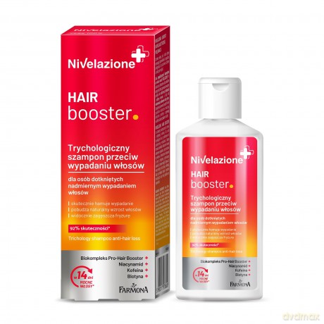 Farmona Nivelazione+ Trychologiczny Szampon przeciw wypadaniu włosów Hair Booster do włosów nadmiernie wypadających 100 ml