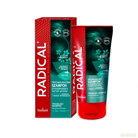Farmona Radical Trychologiczny Szampon przyspieszający wzrost włosów 200 ml