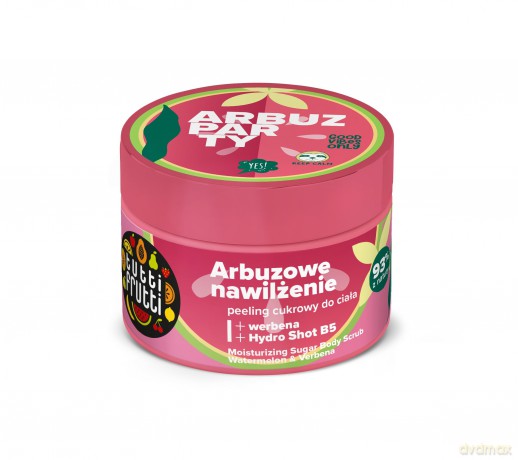 Farmona Tutti Frutti Arbuz Party Peeling cukrowy do ciała Arbuzowe Nawilżenie 300g