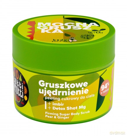 Farmona Tutti Frutti Peeling cukrowy do ciała Gruszkowe Ujędrnienie - Gruszka&Imbir 300g