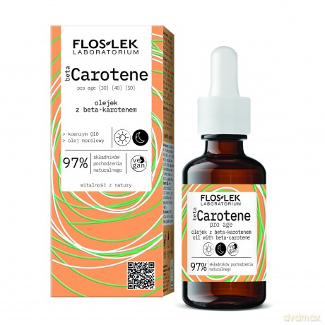 Floslek Beta Carotene Olejek z beta-karotenem na dzień i noc 30 ml