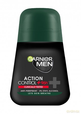 Garnier Men Dezodorant roll-on Action Control 96h+ Clinically Tested 50 ml