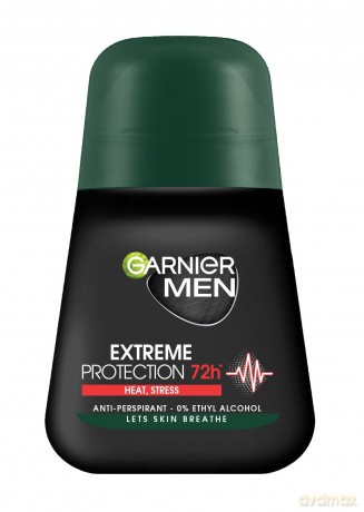 Garnier Men Dezodorant roll-on Extreme Protection 72h - Heat,Stress 50 ml