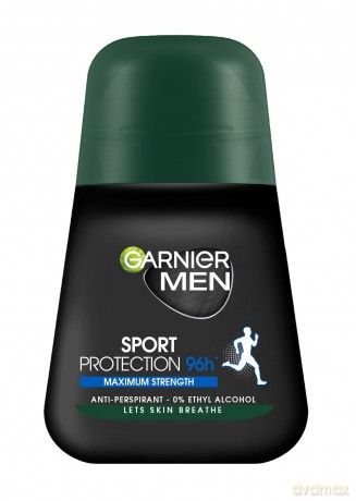 Garnier Men Dezodorant roll-on Sport Protection 96h - Maximum Strenght 50 ml