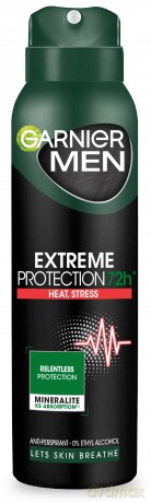 Garnier Men Dezodorant spray Extreme Protection 72h - Heat,Stress 150 ml