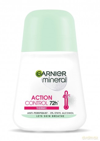 Garnier Mineral Dezodorant roll-on Action Control 72h - Thermic 50 ml