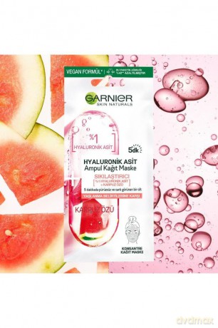 Garnier Skin Naturals Ampułka ujędrniająca w masce na tkaninie z 1% kwasem hialuronowym 15g
