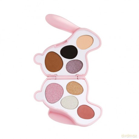 I Heart Revolution Bunny Shadow Palette Paletka cieni do powiek (8) Blossom - królik różowy 1 szt