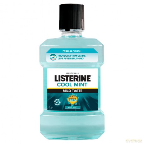 Listerine Cool Mint Płyn do płukania ust - Łagodny Smak 1L