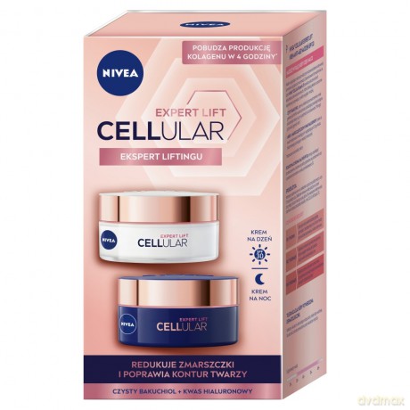 Nivea Zestaw DUO Cellular Expert Lift (krem na dzień 50 ml+krem na noc 50 ml) 1op.