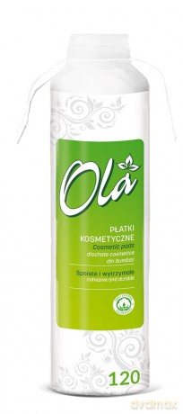 OLA Płatki kosmetyczne bawełniane 1op.-120 szt