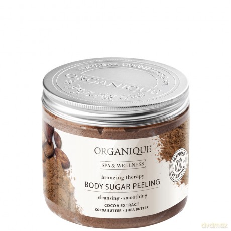 ORGANIQUE Bronzing Therapy Cukrowy Peeling do ciała 200 ml