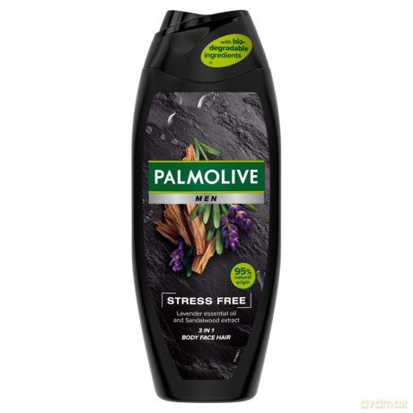 Palmolive Men Żel pod prysznic 3w1 Stress Free - lawenda i drzewo sandałowe 500 ml