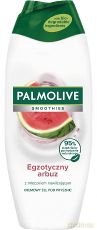Palmolive Smoothies Kremowy Żel pod prysznic z mleczkiem nawilżającym Egzotyczny Arbuz 500 ml