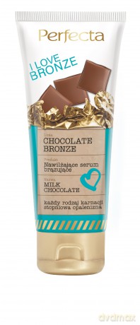 Perfecta I Love Bronze Nawilżające Serum brązujące Milk Chocolate 200 ml