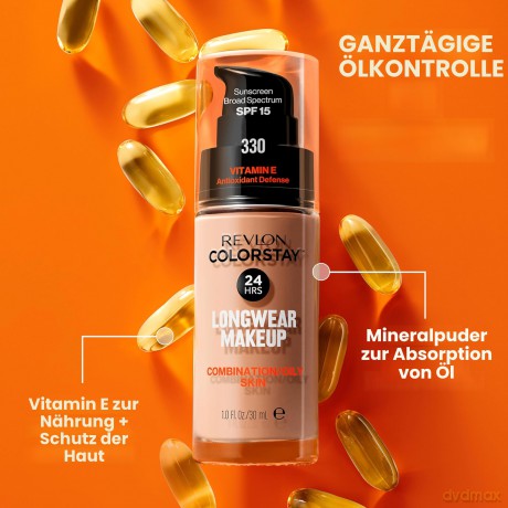 REVLON COLORSTAY Podkład do twarzy, cera tłusta/mieszana 110