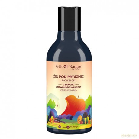 Vis Plantis Gift Of Nature Żel pod prysznic o zapachu Czerwonego Jabłuszka 300 ml