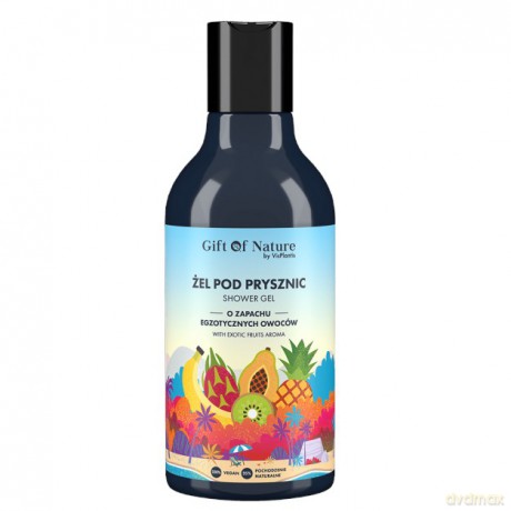 Vis Plantis Gift Of Nature Żel pod prysznic o zapachu Egzotycznych Owoców 300 ml