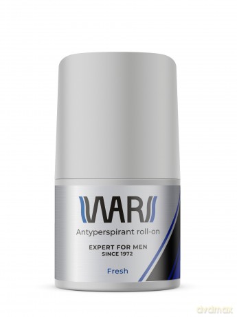 WARS Antyperspirant roll-on Fresh - Matcha&Chmiel 50 ml