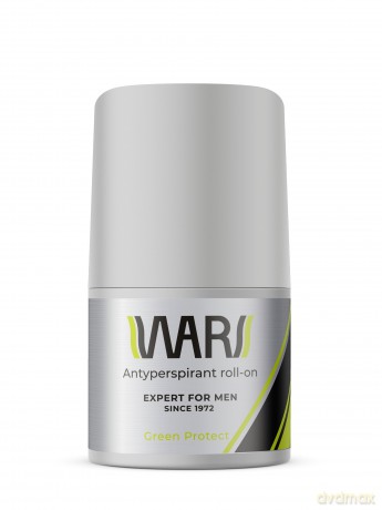 WARS Antyperspirant roll-on Green Protect - Melon&Cedr 50 ml
