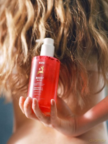 YOPE Boost My Hair Regenerujący Szampon do wrażliwej skóry głowy 300 ml