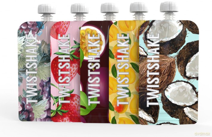 Twistshake Wielorazowa Saszetka Na Pokarm 220 ml