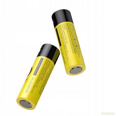Baseus AA Rechargeable Baterie akumulatorki 4x AA Micro USB 1920mAh