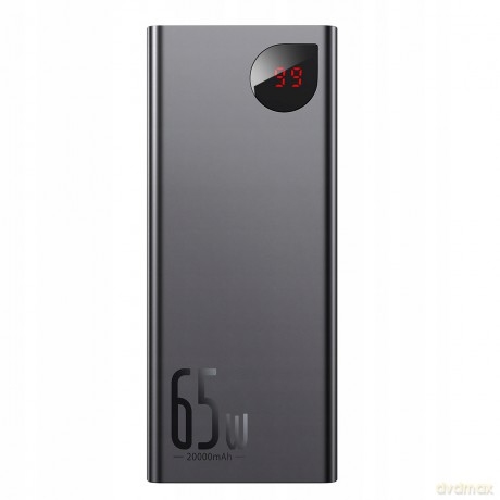Baseus Adaman 65W Power Bank USB USB-C 65W Quick Charge 4.0 Power Delivery 20W Huawei SCP 5A