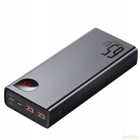 Baseus Adaman 65W Power Bank USB USB-C 65W Quick Charge 4.0 Power Delivery 20W Huawei SCP 5A