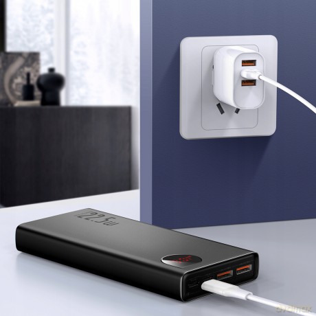 Baseus Adaman Power Bank 20000mAh Quick Charge 3.0 Power Delivery 3.0 SCP 5A 22.5W