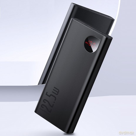 Baseus Adaman Power Bank 20000mAh Quick Charge 3.0 Power Delivery 3.0 SCP 5A 22.5W