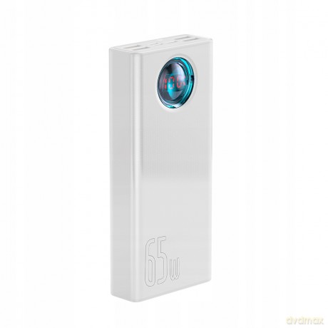Baseus Ambilight 65W Power Bank 30000mAh 5x USB Power Delivery Quick Charge 3.0 Huawei Super Charge 5A