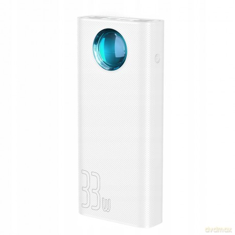 Baseus Ambilight 65W Power Bank 30000mAh 5x USB Power Delivery Quick Charge 3.0 Huawei Super Charge 5A