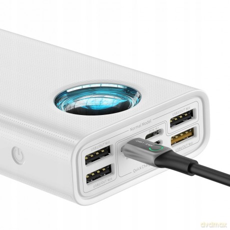 Baseus Ambilight 65W Power Bank 30000mAh 5x USB Power Delivery Quick Charge 3.0 Huawei Super Charge 5A
