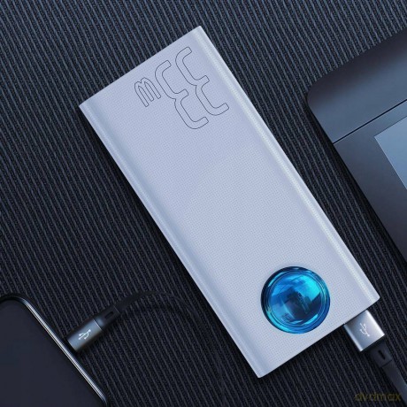 Baseus Ambilight 65W Power Bank 30000mAh 5x USB Power Delivery Quick Charge 3.0 Huawei Super Charge 5A